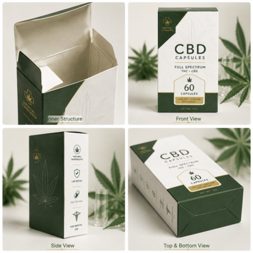Custom Cannabis Packaging Boxes Manufacturer | Medical CBD & Hemp Product Boxes
