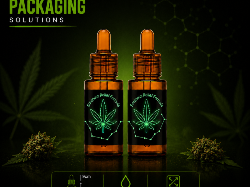 1ml-28ml (1-28g) Tinctures glass jar