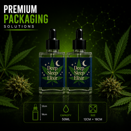 1ml-28ml (1-28g) Tinctures glass jar