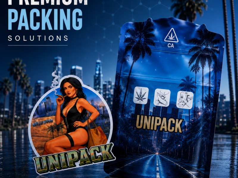 2-60ml (1-28g) Custom Shape Mylar Bags