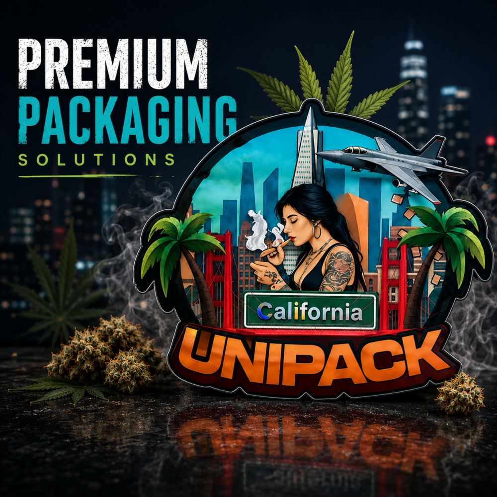 2-60ml (1-28g) Custom Shape Mylar Bags