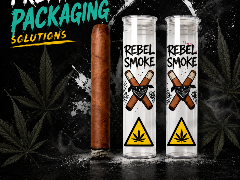 1 pre-roll Custom Shape tube
