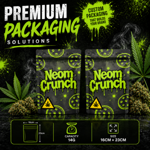 1-28g Flower mylar food bags