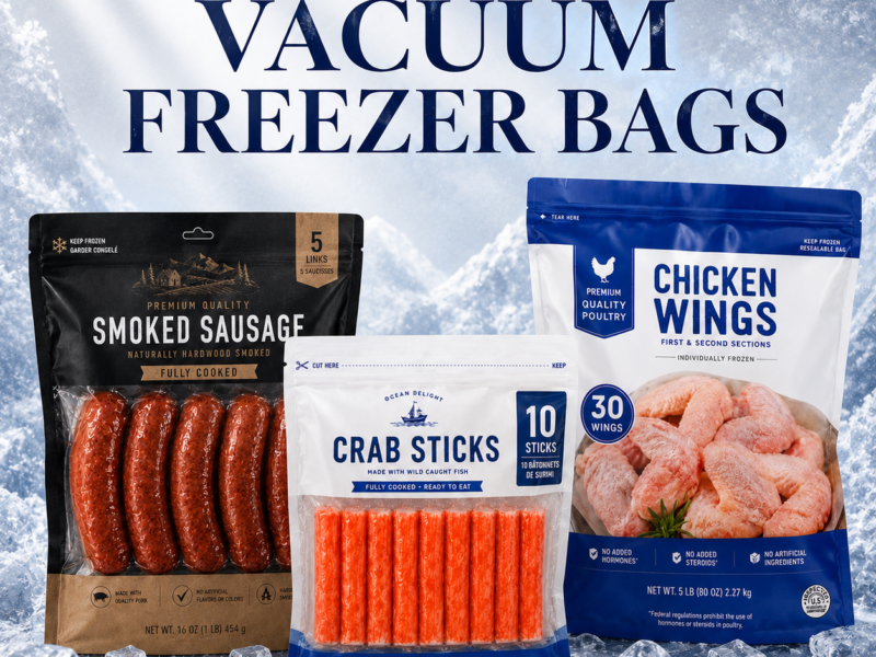Custom Vacuum Freezer Bags