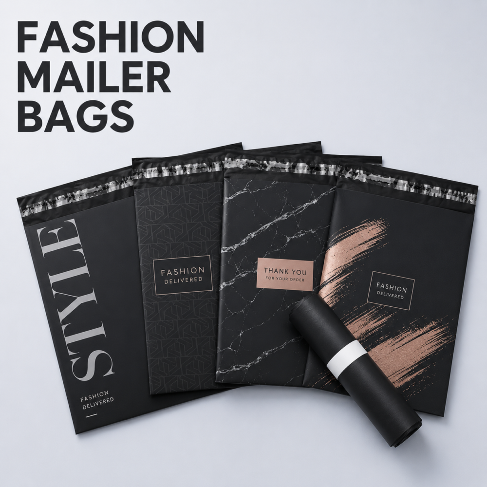 Custom clothing mailing bags for apparel shipping and e-commerce packaging
