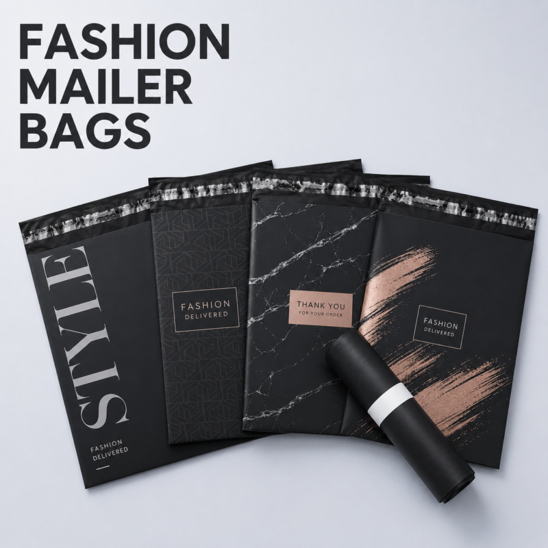 Custom clothing mailing bags for apparel shipping and e-commerce packaging