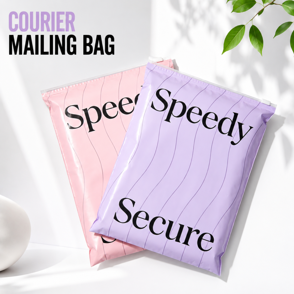 Custom clothing mailing bags for apparel and fashion e-commerce packaging