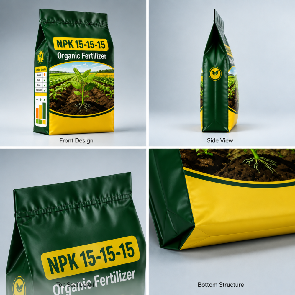 Custom Fertilizer Packaging Bags-略缩图3 Custom Fertilizer Packaging Bags | Heavy Duty Agricultural Fertilizer Bags