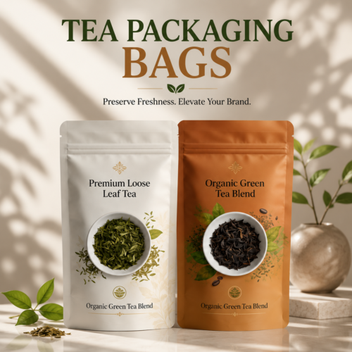 Food Nut Stand Up Pouches with Front and Back Custom Printing