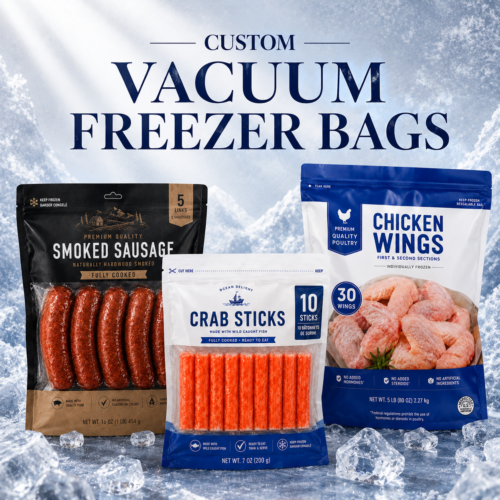 Custom Frozen Food Packaging Bags for Frozen Food Brands