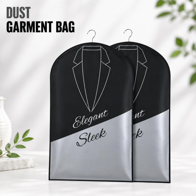 Custom garment dust bags for clothing and apparel packaging