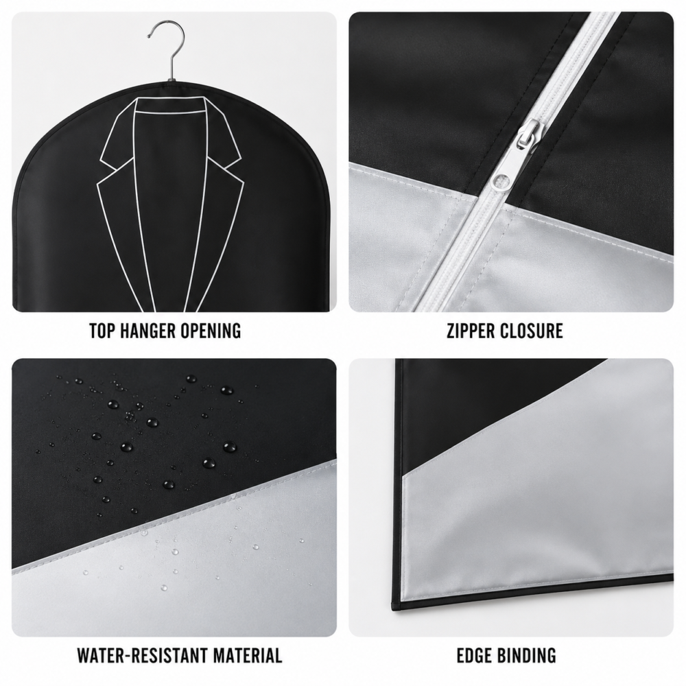 Custom Garment Dust Bags for Clothing | Apparel Packaging