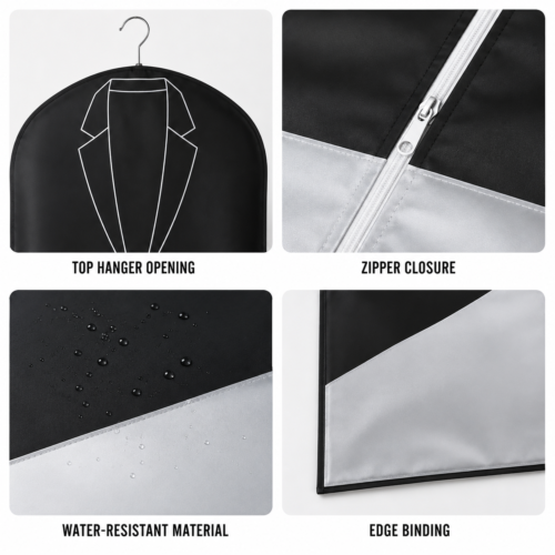 Custom Garment Dust Bags for Clothing | Apparel Packaging