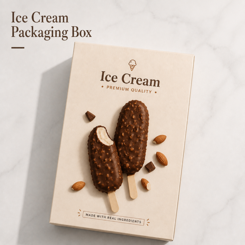 custom ice cream packaging boxes | premium paper ice cream gift boxes