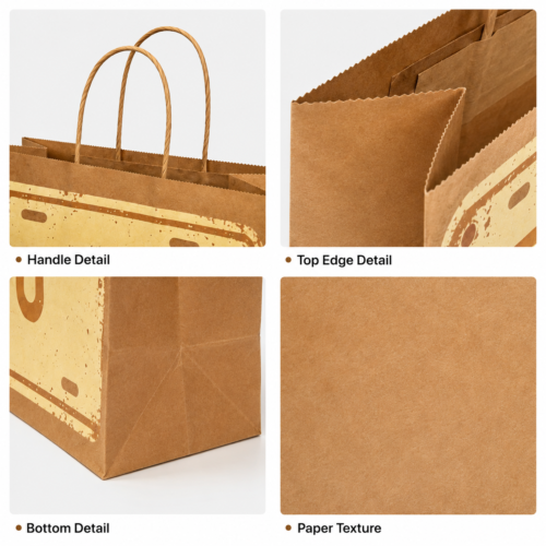 Custom Kraft Paper Garment Bags-略缩图4 Custom Kraft Paper Garment Bags | Clothing Packaging