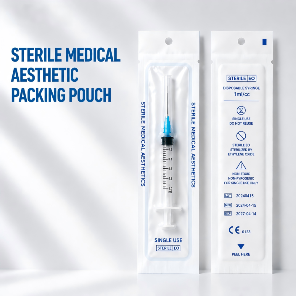 Custom Medical Packaging Pouches-主图 Custom medical packaging pouches for sterile medical device packaging
