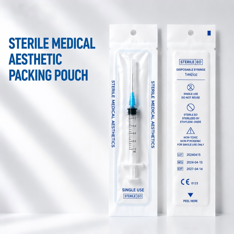 Custom Medical Packaging Pouches-主图 Custom medical packaging pouches for sterile medical device packaging