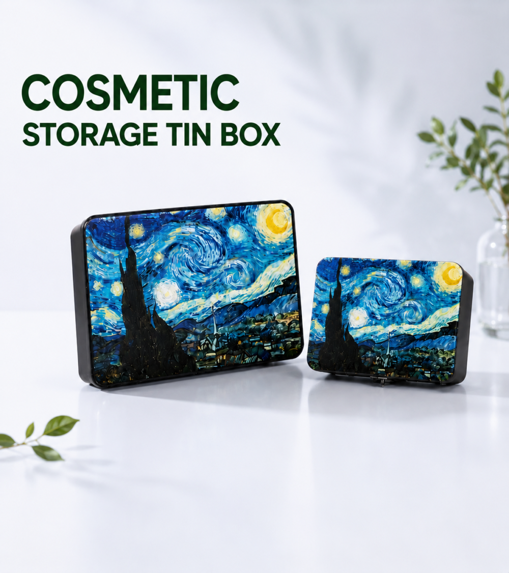Custom Metal Cosmetic Packaging Box For Luxury Beauty Brands