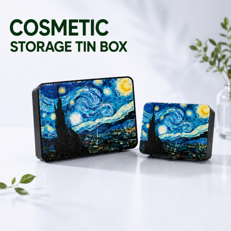 Custom Metal Cosmetic Packaging Box For Luxury Beauty Brands