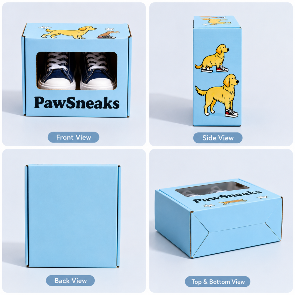 Custom Pet Apparel Packaging Boxes-略缩图3 Luxury Pet Apparel Gift Boxes with Custom Printing for Pet Fashion Brands
