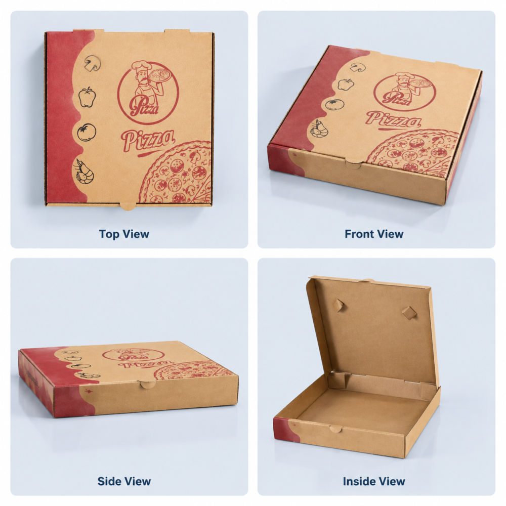 Custom Pizza Boxes | Printed Pizza Packaging Boxes | Custom Food Boxes