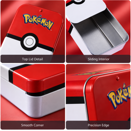 custom sliding candy tin boxes with sliding lid