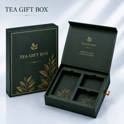 custom tea packaging boxes | luxury tea gift boxes with premium paper design