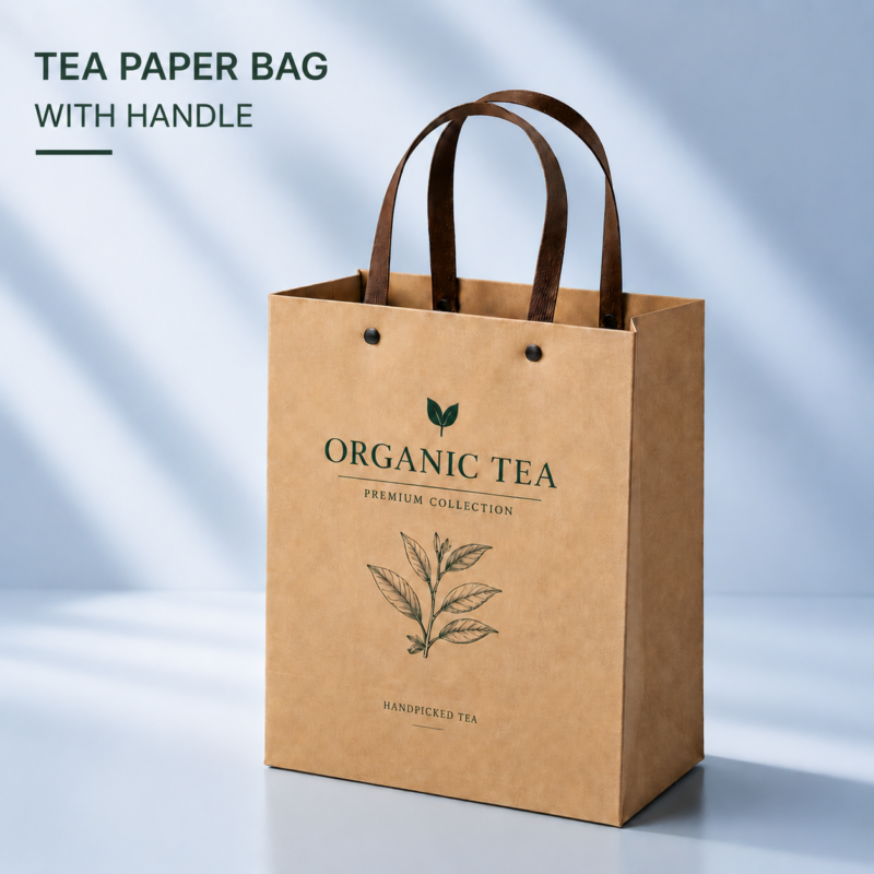custom tea paper bags with custom printing