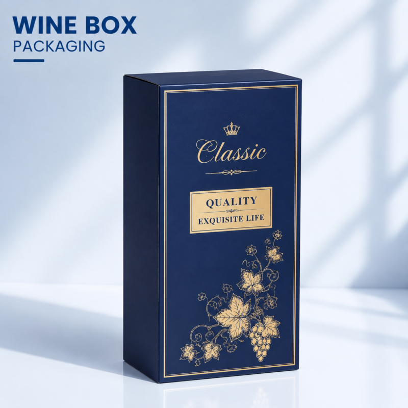 Custom Wine Packaging Boxes | Luxury Wine Gift Box Packaging For Premium Brands