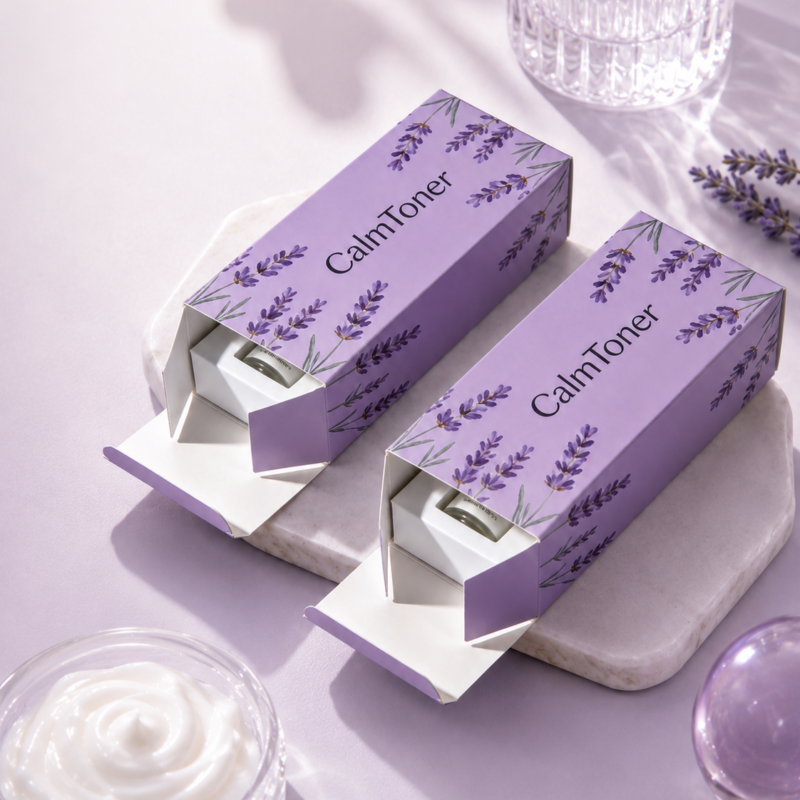 custom-cosmetic-tube-box-packaging Facial Skincare Packaging Box