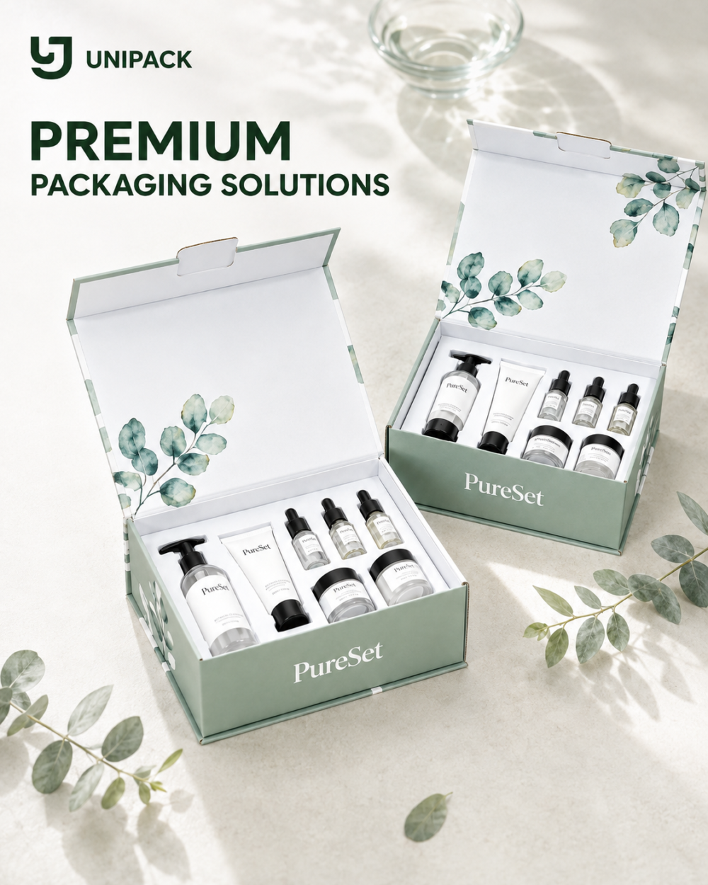 Facial Skincare Packaging Box