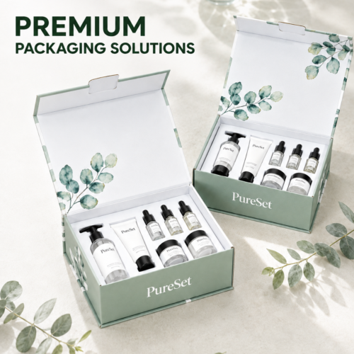 Facial Skincare Packaging Box