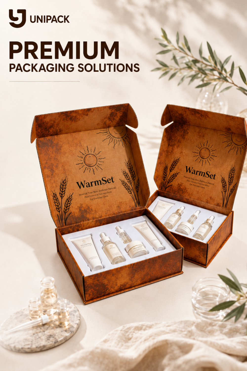 Facial Skincare Packaging Box