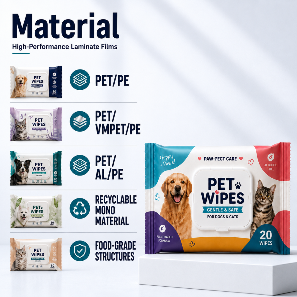 custom-pet-wipes-packaging-solutions2 Custom Flip Lid Pet Wipes Packaging