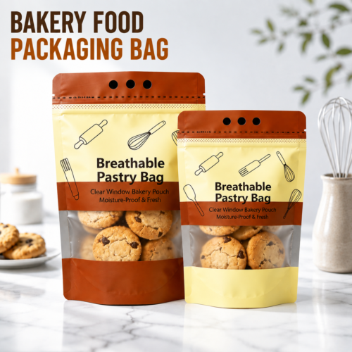 Custom Cookie Stand Up Pouches | Bakery Food Packaging Manufacturer