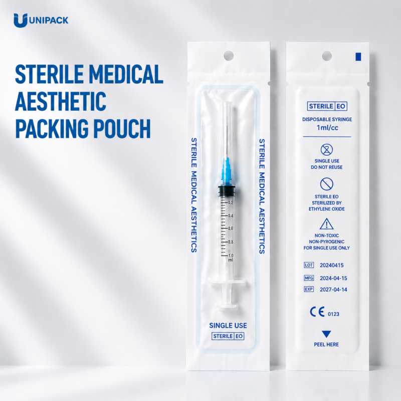 设计图-改-1 Custom Sterile Medical Aesthetic Packaging Pouches for Syringes