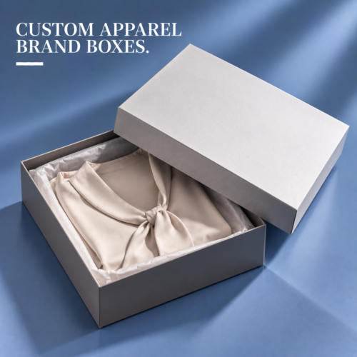 Custom Apparel Brand Boxes | Custom Clothing Packaging Boxes for Luxury Fashion Brands