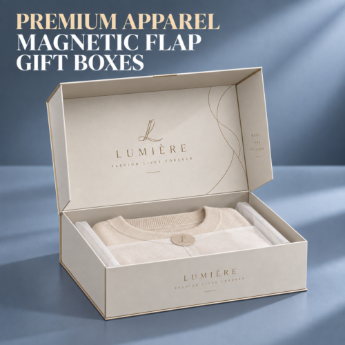 Custom Apparel Magnetic Gift Boxes-略缩图3 Custom Apparel Magnetic Gift Boxes | Magnetic Closure Rigid Boxes | Luxury Clothing Gift Boxes | Flip Top Magnetic Boxes