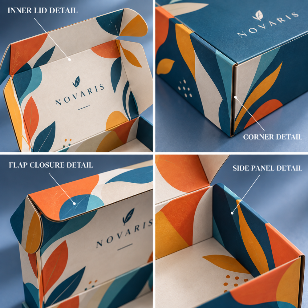 Custom Apparel Mailer Boxes – Folding Mailer Box Structure