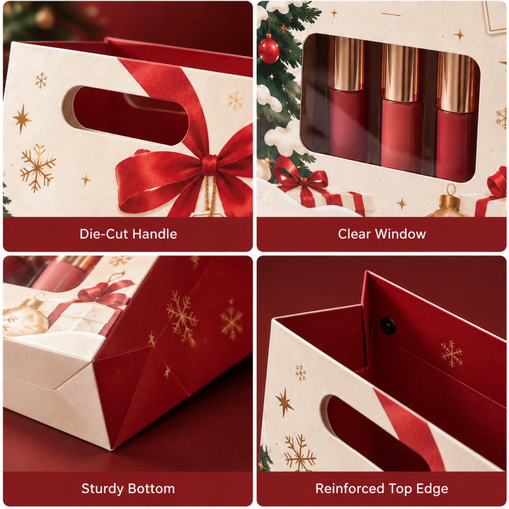 custom cosmetic paper bags