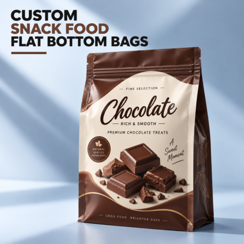 Custom Flat Bottom Bags-主图 Custom Flat Bottom Bags