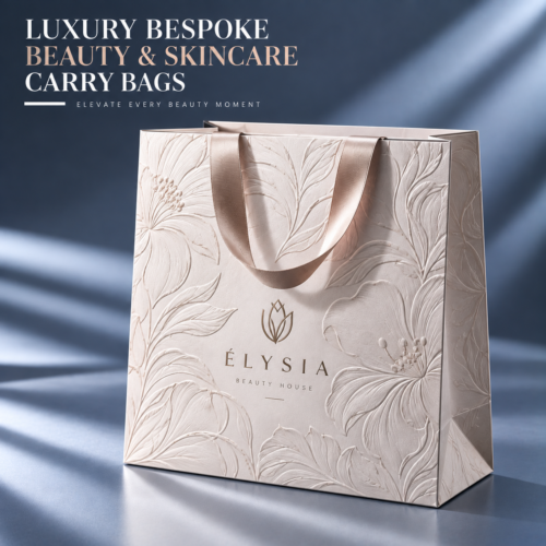 custom luxury paper carry bags – custom printed luxury paper shopping bag