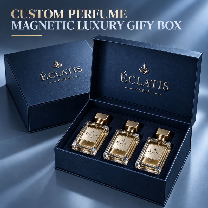 custom magnetic perfume gift boxes