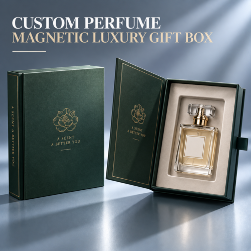 custom magnetic perfume gift boxes for perfume sets