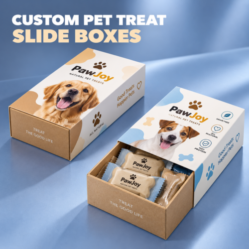 Custom Pet Treat Slide Boxes-略缩图2 custom printed pet treat slide boxes