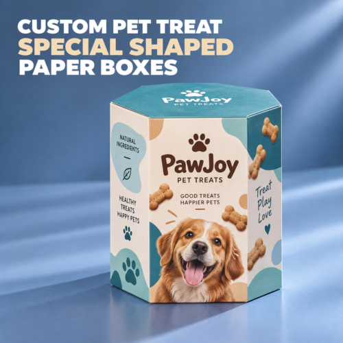 Custom Shaped Pet Food Boxes | Die Cut Pet Food Boxes & Custom Shape Cartons