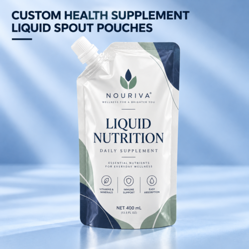 Custom Liquid Nutrition Spout Pouches-主图-1 Custom Liquid Nutrition Spout Pouches