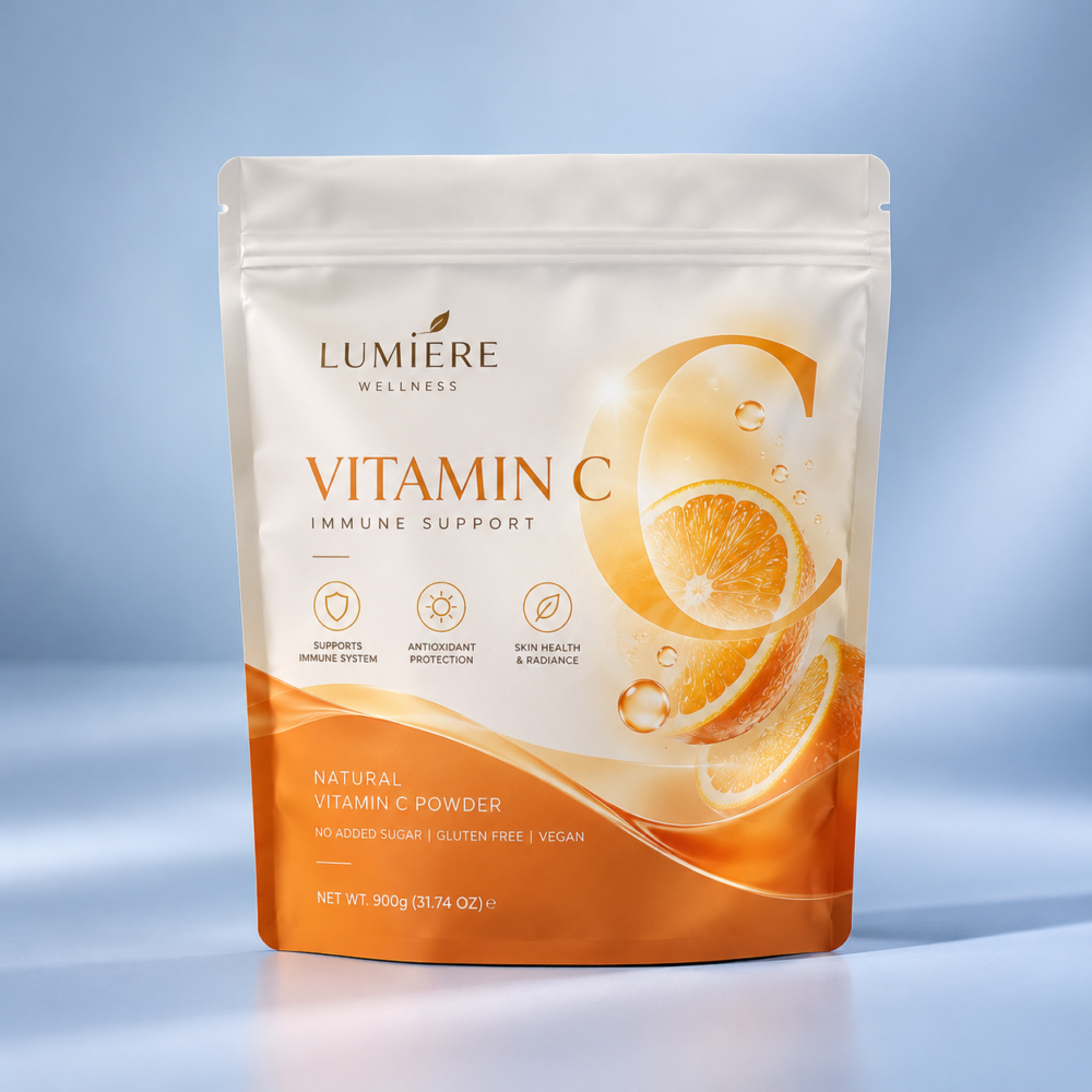 Custom Nutrition Powder Standing Pouches | Collagen & Vitamin Powder Bags | Resealable Nutrition Pouches