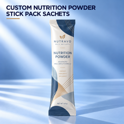 Custom Electrolyte Powder Stick Pack Sachet